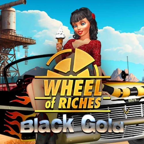 Black Gold Wheel of Riches