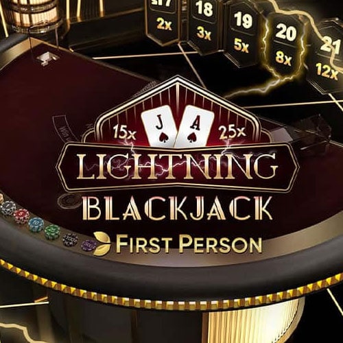First Person Lightning Blackjack
