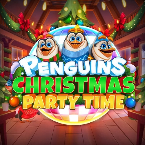 Penguins Christmas Party Time
