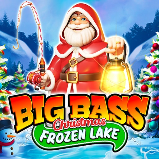 Big Bass Christmas Frozen Lake