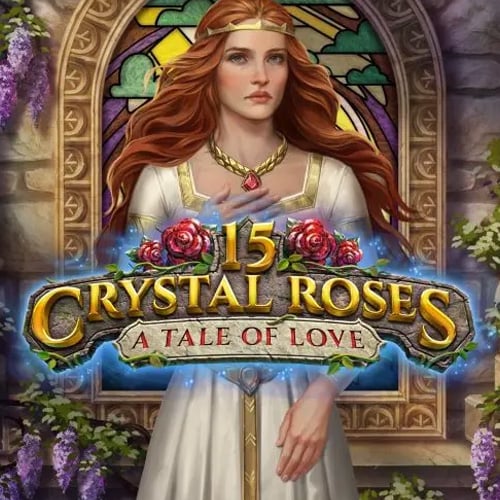15 Crystal Roses A Tale of Love