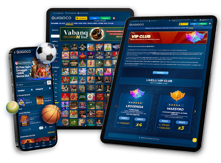 Smartphone con app Quigioco
